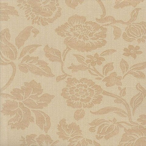 Papel de Parede Arabesco Marrom Claro 52cm X 10m Harmonia