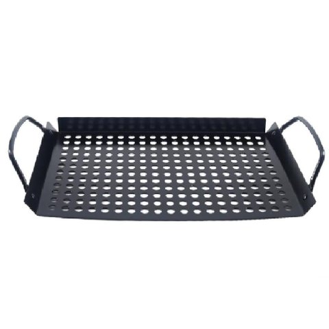Assadeira Churrasqueira com Alça Grill Multiuso Legume Carne