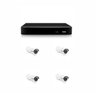 KIT 4 CÂMERAS GS0013 HVR GIGA SECURITY 1080P - 1