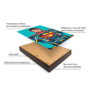 Ver imagem 3 de Kit 4 Quadros Decorativos Heróis Dc 20x30cm MDF