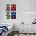 Ver imagem 4 de Kit 4 Quadros Decorativos Heróis Dc 20x30cm MDF