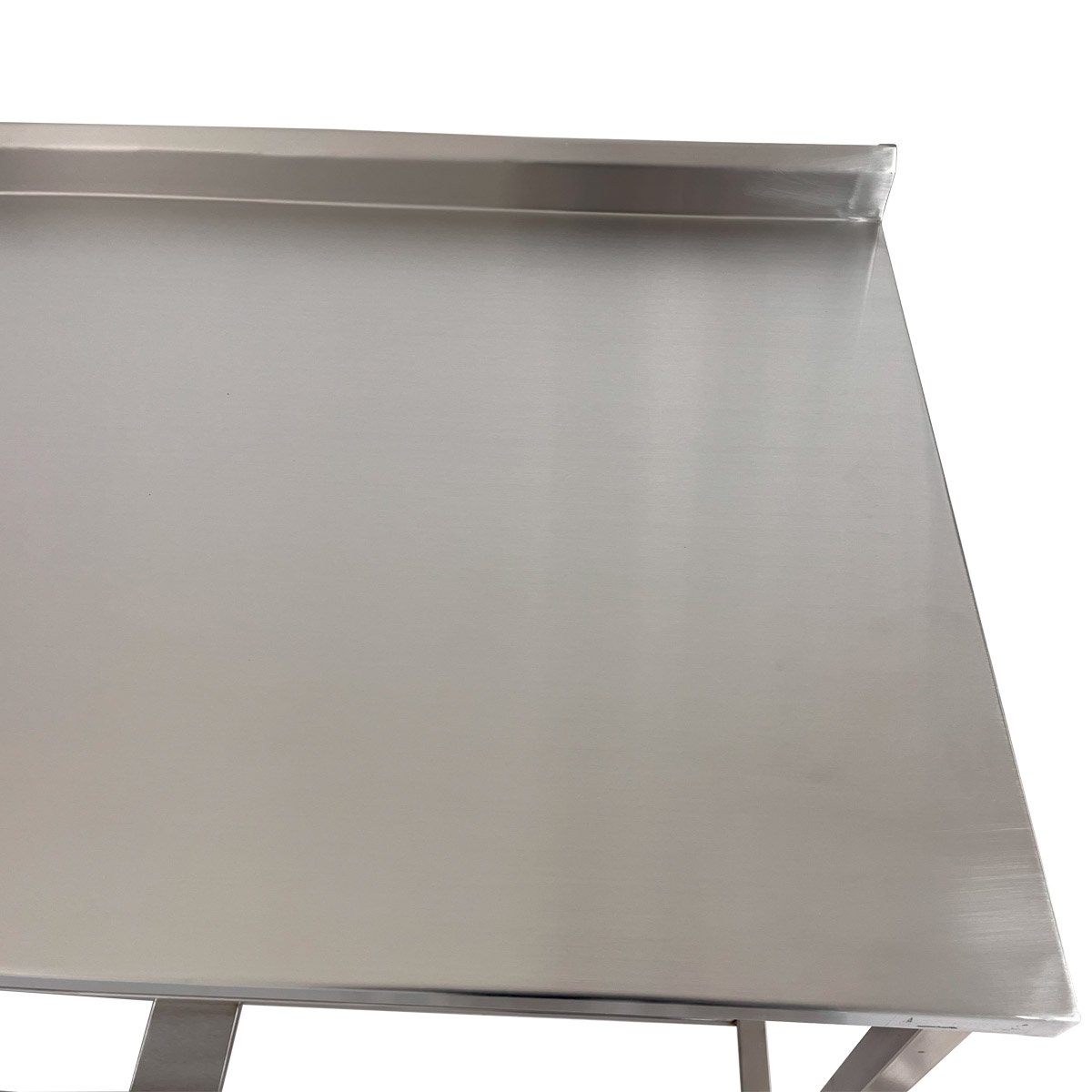 Mesa Aço Inox Profissional 190x60x90 Cm com Espelho Nortinox - 7