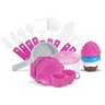 Cozinha Fogão Infantil Menina Cupcake com Som e Luzes Panela Acessórios - 2