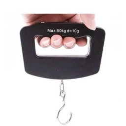 Balança Digital Portátil até 50 kg Mão Bagagem Mala Pesca - 4 Balança Digital Portátil até 50 kg Mão Bagagem Mala Pesca - 4