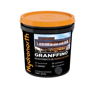 Revestimento de Pedras Naturais - Granffino: Cinza Escuro