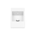 Ver imagem 3 de Cuba de Apoio com Mesa 440x265mm Loft Curve1 Branco Roca Cód. 1850740013100