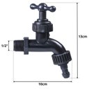 Ver imagem 5 de Tanque de Plástico 22l para Lavanderia Branco + Sifão Copo Universal Sanfonado + Fita Veda Rosca + T