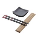 Ver imagem 2 de Conjunto Sushi 6 Peças Hashi Molheira Esteira Sendai Lyor