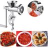 Máquina Moer Moedor Carne Linguiça Hambúrguer Manual - 5