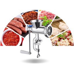 Máquina Moer Moedor Carne Linguiça Hambúrguer Manual - 3