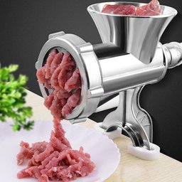 Máquina Moer Moedor Carne Linguiça Hambúrguer Manual - 4