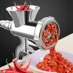 Máquina Moer Moedor Carne Linguiça Hambúrguer Manual - 2