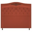 Ver imagem 1 de Cabeceira Imperio 100 cm Suede Terracota