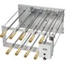 Churrasqueira Rotativa Inox Dupla 09 Espetos 220V Arke - 1