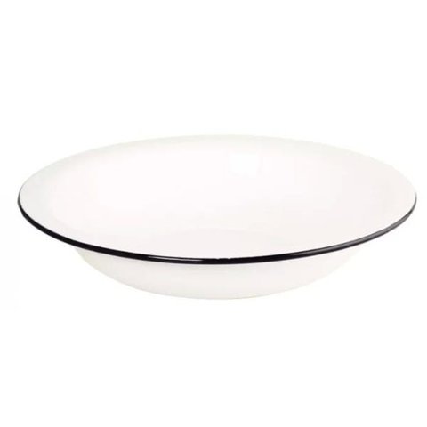 Bacia esmaltado branca 4L Ewel