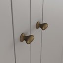 Ver imagem 7 de Guarda-Roupa Casal 06 Portas 04 Gavetas com Espelho Ávila Americano Cinza