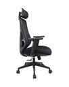 Ver imagem 3 de Cadeira Office Everest Presidente Ergonômica(nr17), Est. Nylon, Mecan. Sincron. Braços Reg. 3d,