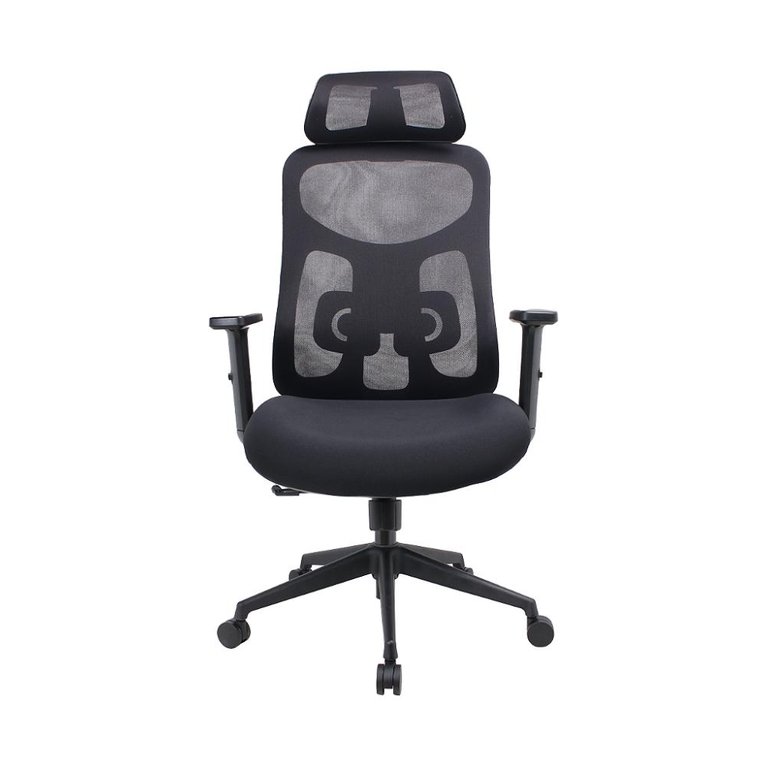Cadeira Office Everest Presidente Ergonômica(nr17), Est. Nylon, Mecan. Sincron. Braços Reg. 3d,