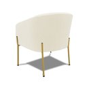 Ver imagem 7 de Poltrona Decorativa Pé de Ferro Dourado Kit 2 Stella Cotelê Ext/veludo D03 - D’Rossi