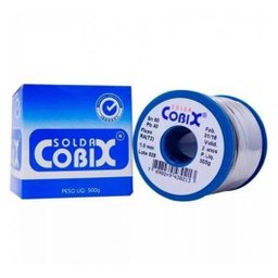 Solda Estanho Cobix 60x40 1mm com Fluxo Rq (t2) 500g - 4