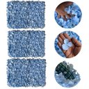Ver imagem 5 de 4 Placas Painel Floral Lindas Flores Artificiais 60x40 para Decoração de Ambientes