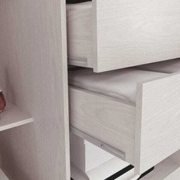 Guarda-roupa Casal 6 Portas 2 Gavetas Internas Paris Maxel - 9
