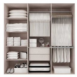 Guarda-roupa Casal 6 Portas 2 Gavetas Internas Paris Maxel - 4