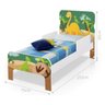 Quarto Infantil Completo com Estante e Cama Dinossauro - 2