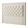 Cabeceira Casal Queen 160 Cm Elegance Bouclé Off White - Nexta Casa - 1