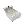 Fritadeira Elétrica Industrial 1 cuba 5 Litros 110v - Batata Salgado Porção - 1