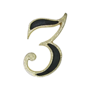 Ver imagem 7 de Número Residencial, Kit Duas Peças, Algarismo Residência,(12,5 Centímetros) Não Enferruja Não Amassa