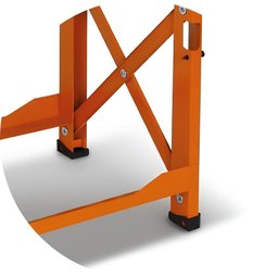 Bancada de Trabalho Dobrável Leve Compacta 0,8 Metros 200kg C56pl o Beta - 7