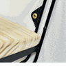 Nicho Prateleira Pinus 16 Cm X 49 Cm - Super Luxo C/suporte Preto - 3