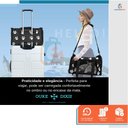 Ver imagem 5 de Bolsa de Transporte Pet Avião Viagem para Reforçada Cachorros e Gatos Cabine - Duke & Dixie