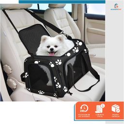 Bolsa de Transporte Pet Avião Viagem para Reforçada Cachorros e Gatos Cabine - Duke & Dixie - 6