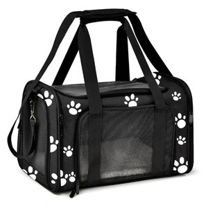 Bolsa de Transporte Pet Avião Viagem para Reforçada Cachorros e Gatos Cabine - Duke & Dixie