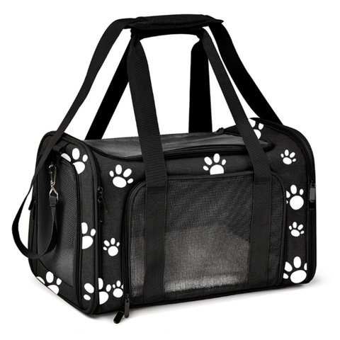 Bolsa de Transporte Pet Avião Viagem para Reforçada Cachorros e Gatos Cabine - Duke & Dixie