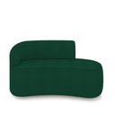 Ver imagem 5 de Sofá 2 Lugares Orgânico 140 Cm Morgan Bouclê Verde D03 - D'Rossi