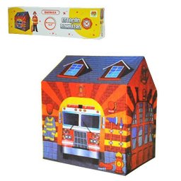 Barraquinha Barraca Infantil Dobrável Estação Bombeiro - 1