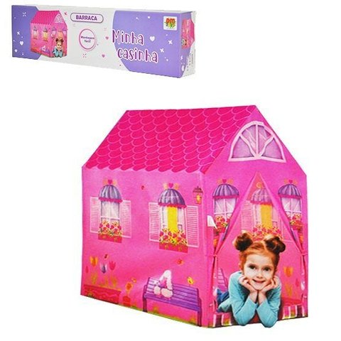 Barraquinha Barraca Infantil Dobrável Minha Casinha
