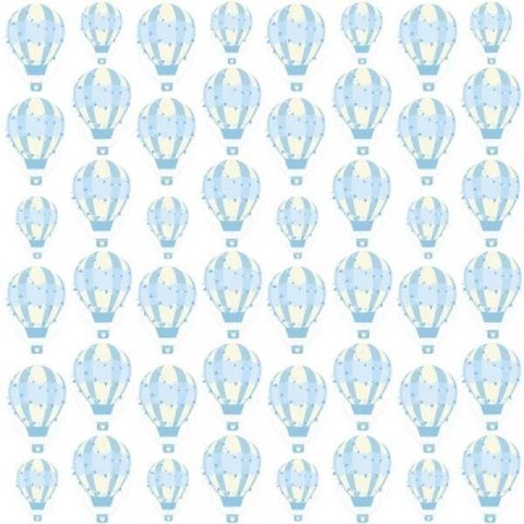 Papel de Parede Infantil Balão Azul