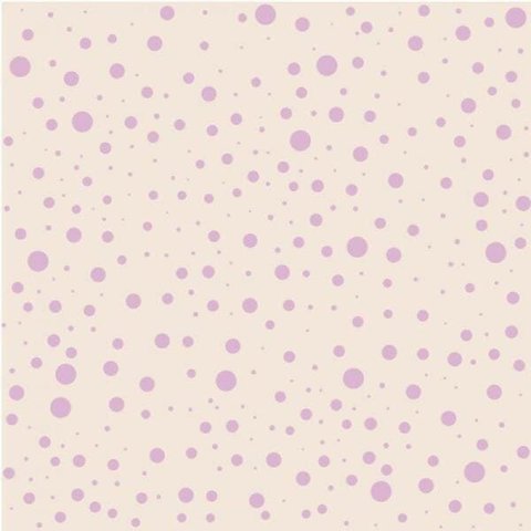 Papel de Parede Infantil Bolinhas Lilás