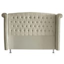 Ver imagem 1 de Cabeceira de Cama Box Luxo Queen 160 Cm Suede Porcelana do Lar Móveis