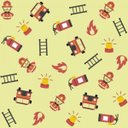 Ver imagem 1 de Papel de Parede Infantil Bombeiro