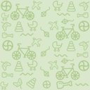 Ver imagem 1 de Papel de Parede Infantil Brinquedos