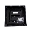 Ver imagem 5 de Arandela Iglu Preta Quadrada 13x13cm 8w 3000k Ip65 Preta