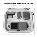 Ver imagem 2 de Capa de Silicone para Câmera Dji Action 2 Power Combo