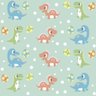Papel de Parede Infantil Dinossauros Baby - 1