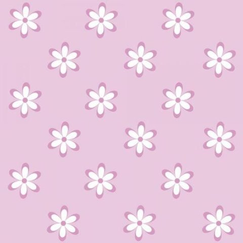Papel de Parede Infantil Flores Margarida