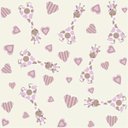 Ver imagem 1 de Papel de Parede Infantil Girafa Menina